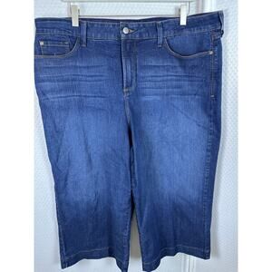 NYDJ Dark Wash Crop Jeans Plus Size 18 Style 10Z1296